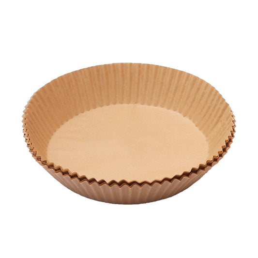 Kraft paper round baking bowl